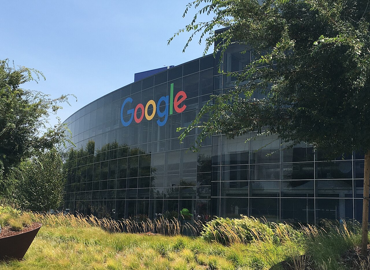 Google's headquarters campus in Mountain View, California.