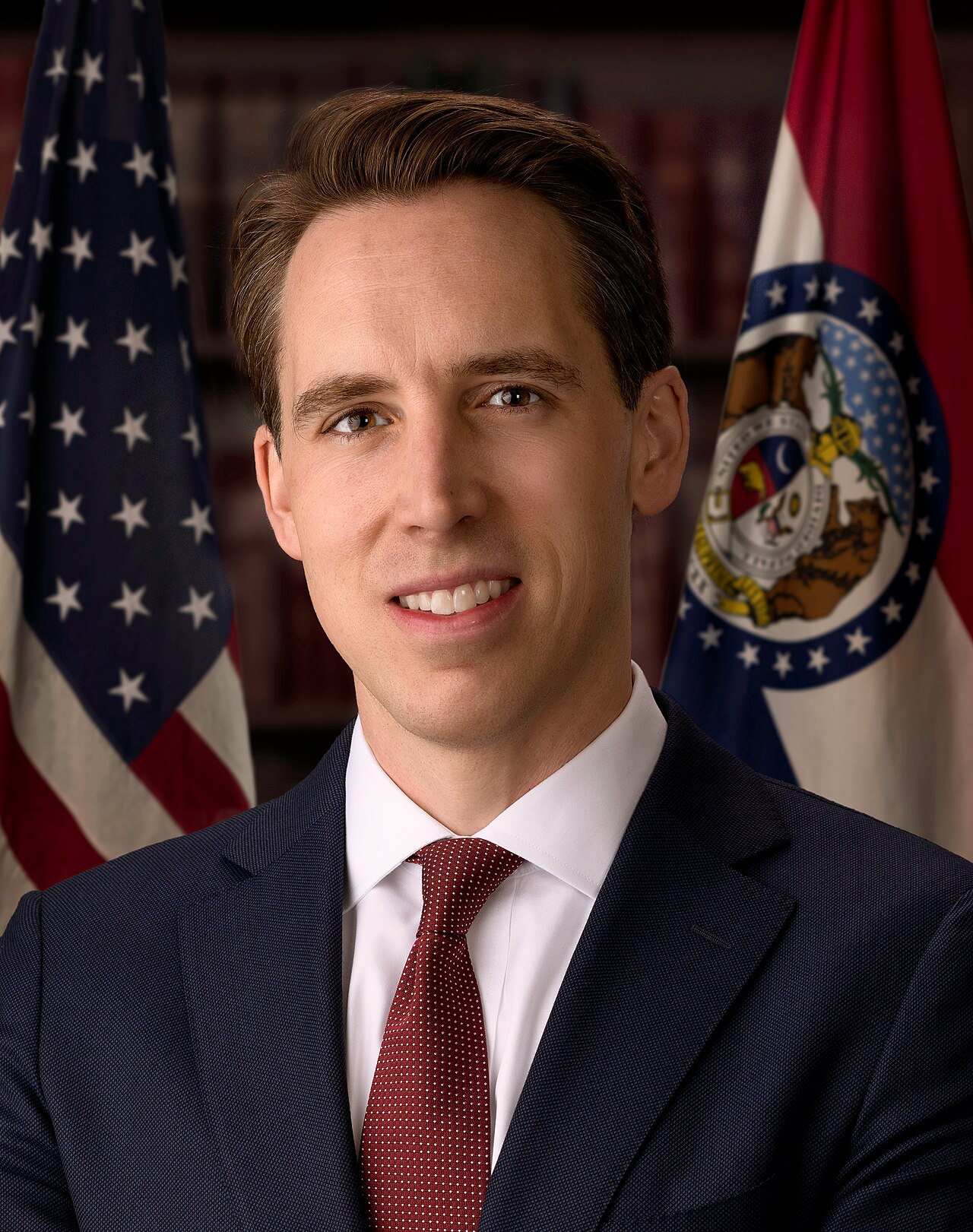 Senator Josh Hawley, official Senate portrait