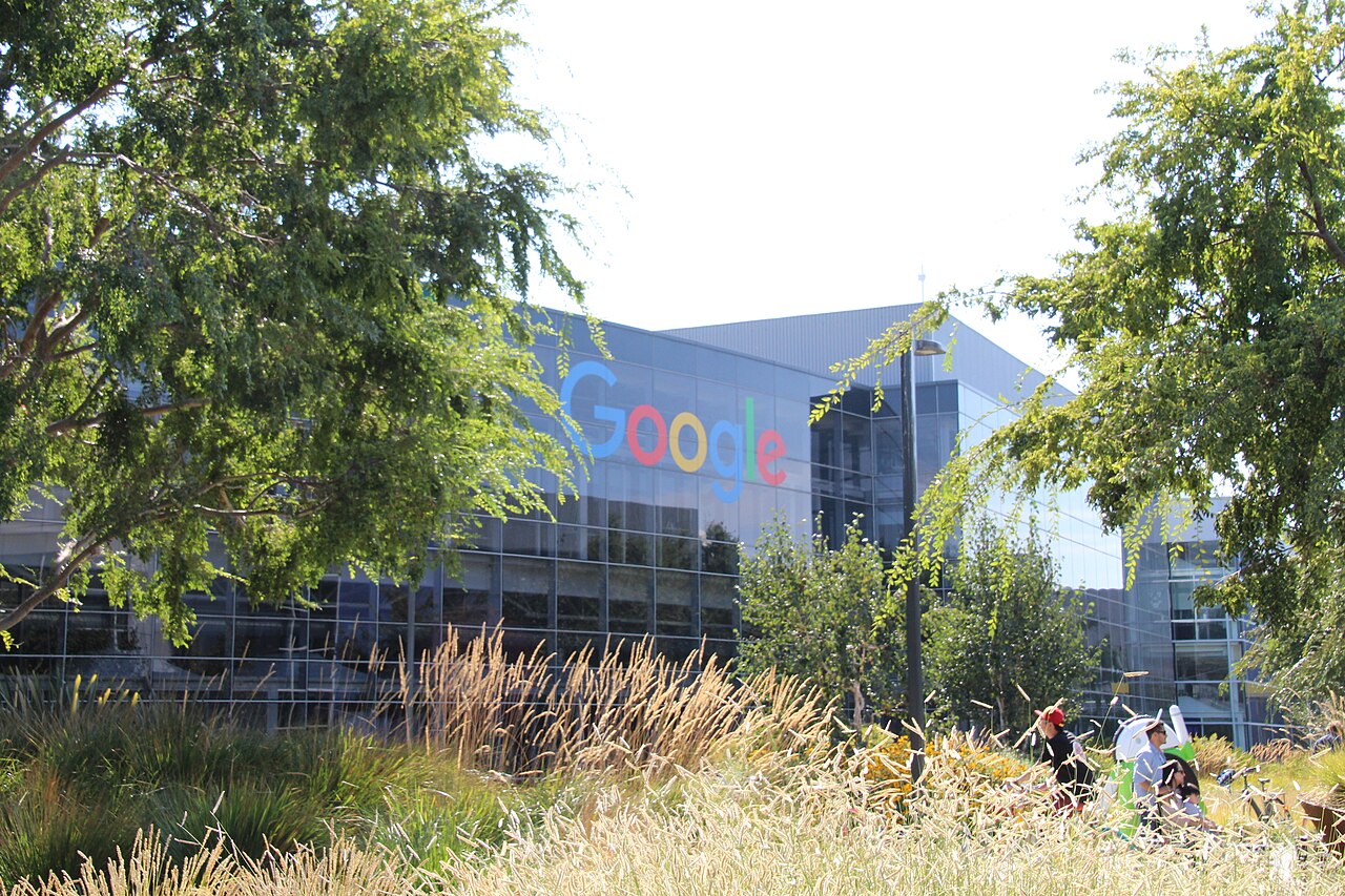 The Googleplex headquarters in Mountain View, California