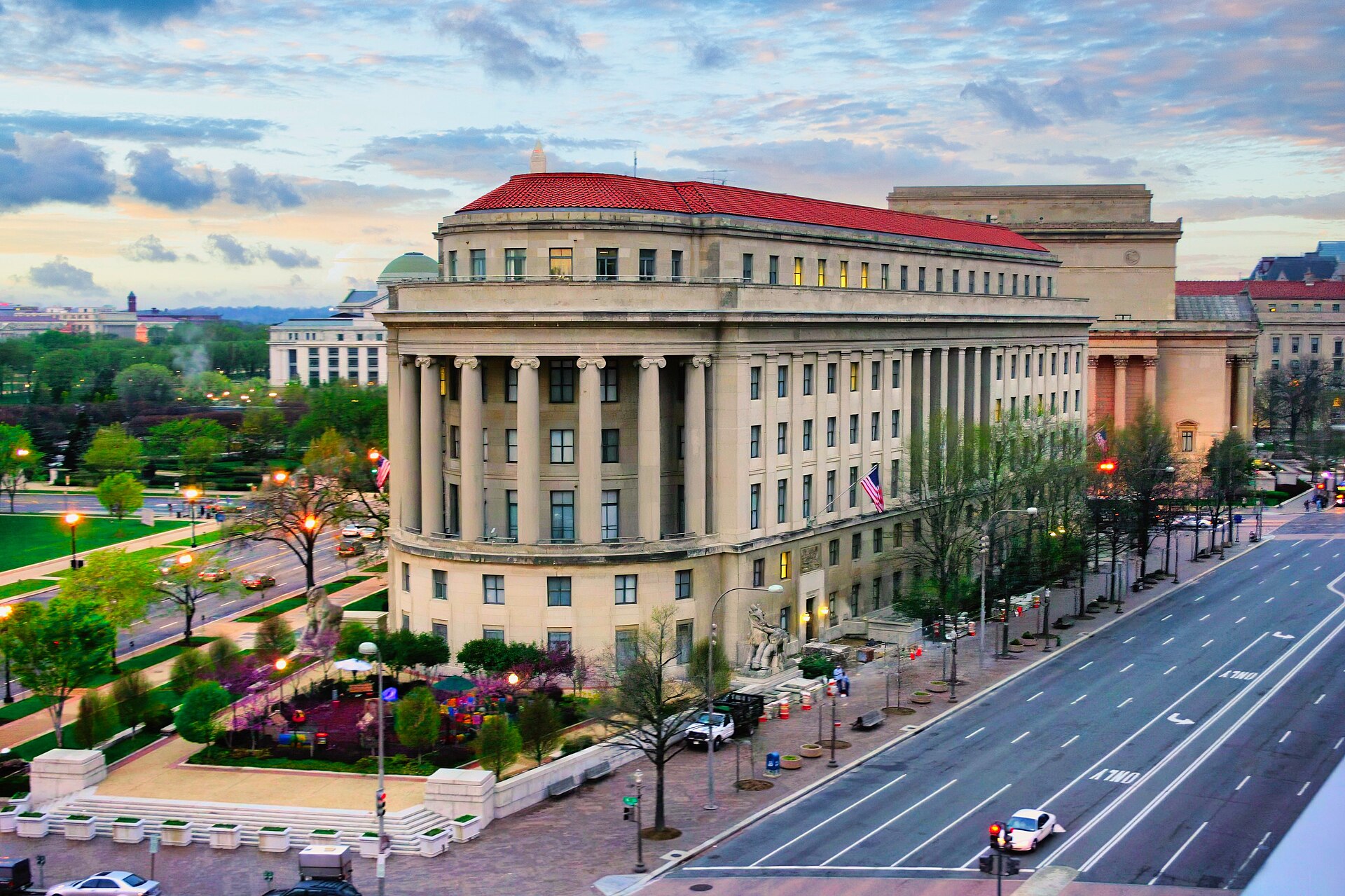 The Apex Building, headquarters of the Federal Trade Commission, in Washington, D.C.
